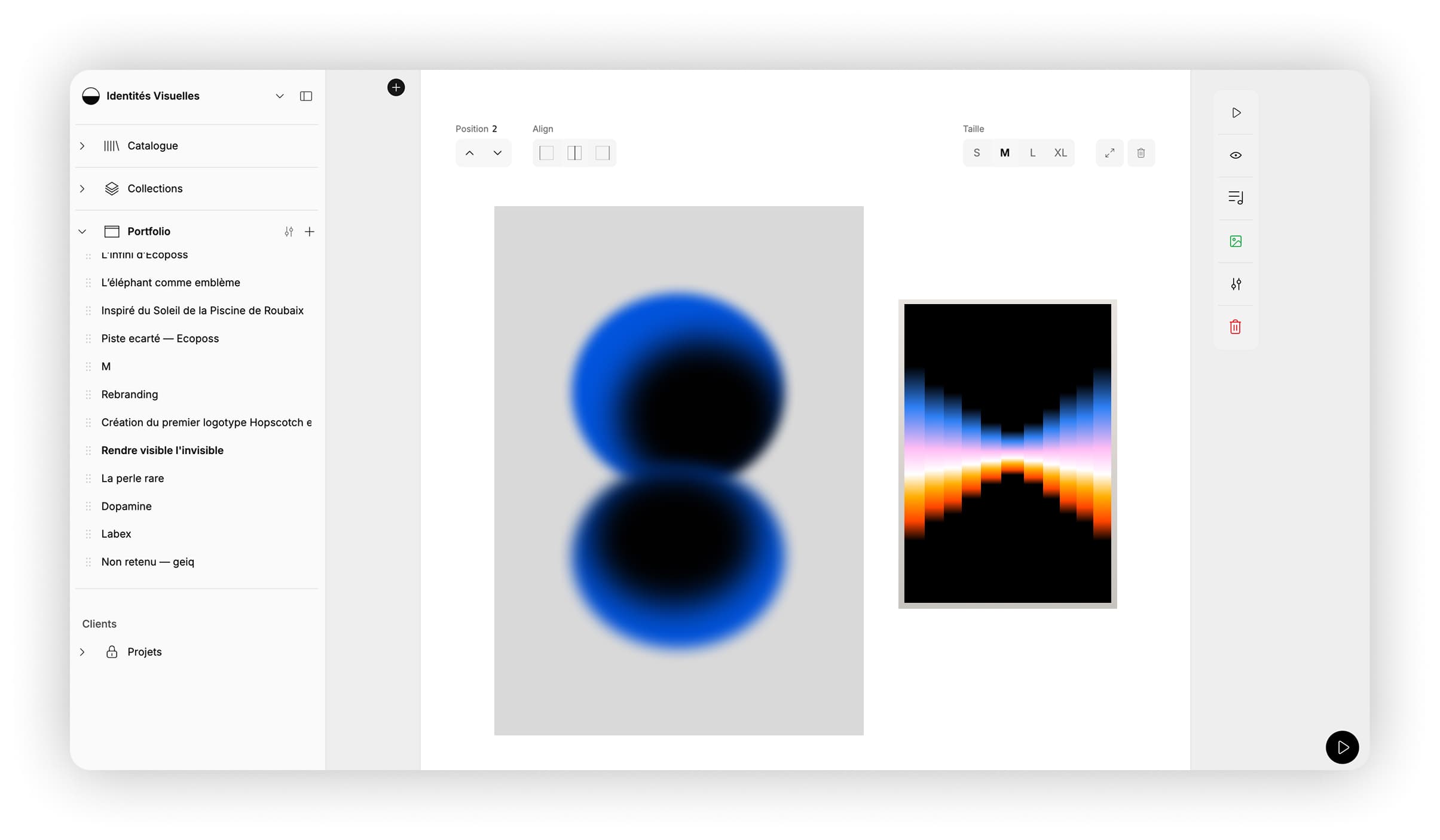 Granit Portfolio App
